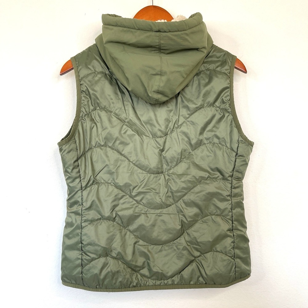 United By Blue Women Hooded Vest M Running Wall Granola Full Zip Hike Layering - Picture 5 of 15
